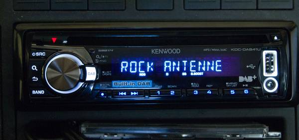 Kenwood Autoradio KDCDAB41U im Test (2) DAB+Radiotausch