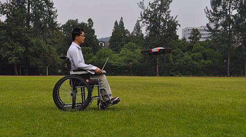 Forschung: Quadcopter-Drohne per Gedanken steuern: förderland